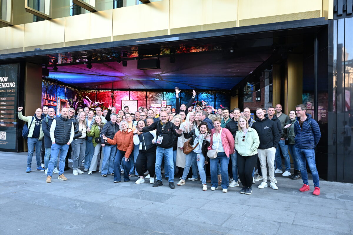 Trendtour met alle ondernemers van Family Foodmaster en VITAL georganiseerd bij FHC Formulebeheer