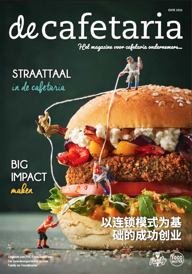 Cafetaria 2026, het magazine voor alle cafetaria's